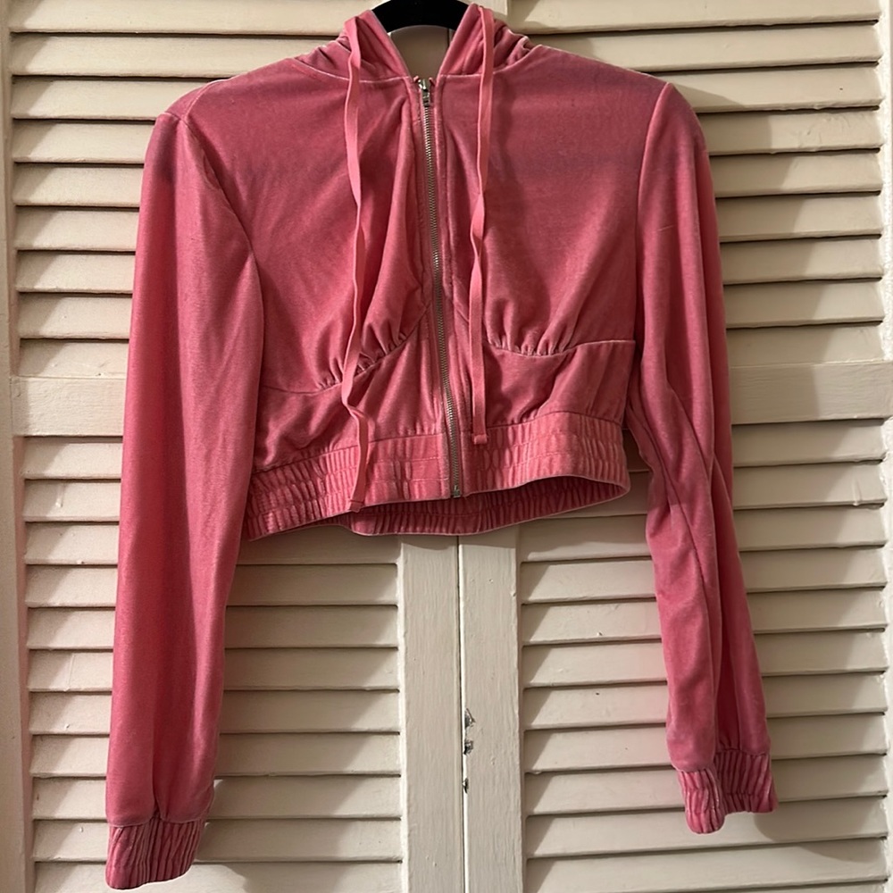 SHEIN cropped sweatshirt